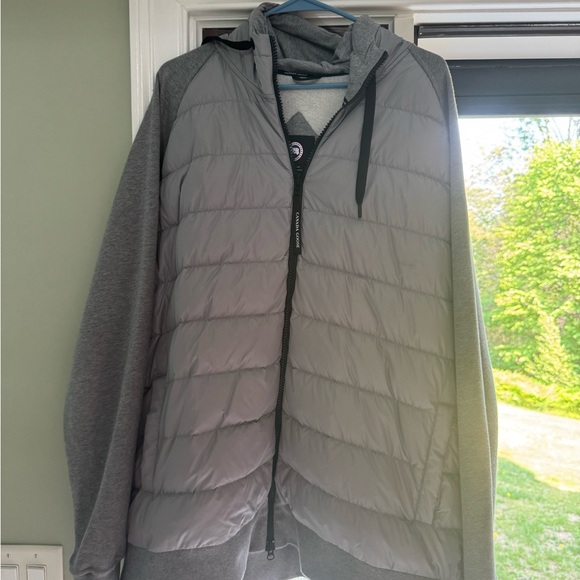 Canada Goose Other - Canada Goose Gray Puffer Jacket Insulated Hooded